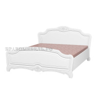 Кровать "Лотос" белый 1400 мм (без основания)