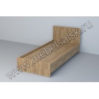 Кровать 0,9 арт. 032 с низким щитком ЭГО