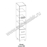 Шкаф пенал Крафт ШП 400