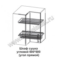 Шкаф сушка угловой Крафт ШСУ2