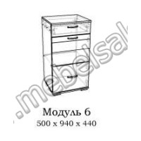 Антарес-6 Тумба для обуви (Леко)