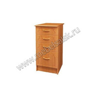 Шкаф нижний с 4 ящиками Лира ШН4Я 400