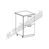 Шкаф нижний с 2 ящиками Лира ШН2Я 500