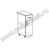 Шкаф нижний с 1 ящиком Лира ШН1Я 300