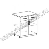 Шкаф нижний ШН1Я 800 Кухня Дина принт