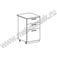 Шкаф нижний ШН3Я 500 Кухня Дина  принт
