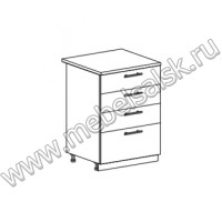Шкаф нижний ШН4Я 600 Кухня Дина принт