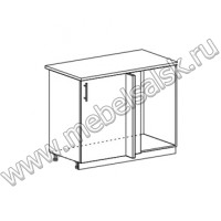 Шкаф нижний ШНУ 1000 Кухня Дина принт