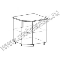 Шкаф нижний ШНУ 850 Кухня Дина  принт